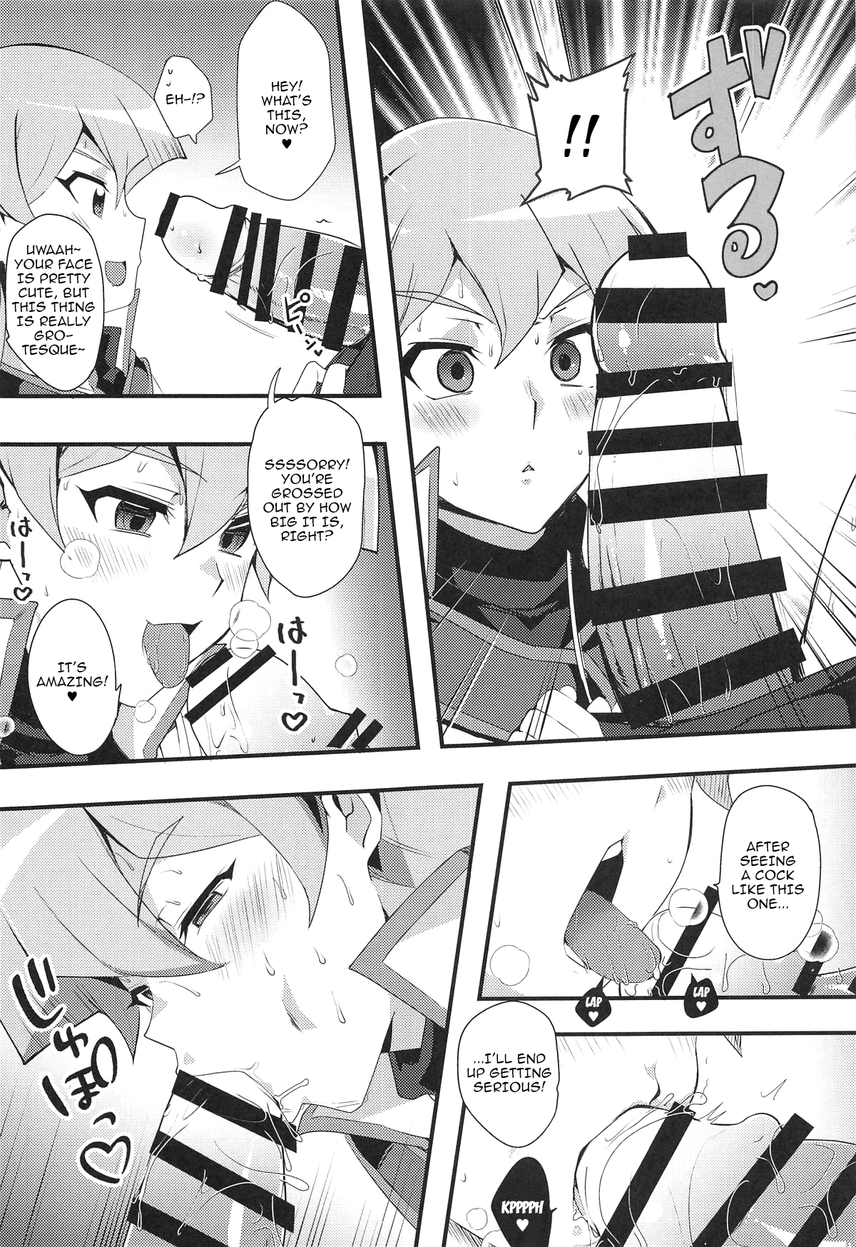 Hentai Manga Comic-Let's Have A Raw Duel-Read-6